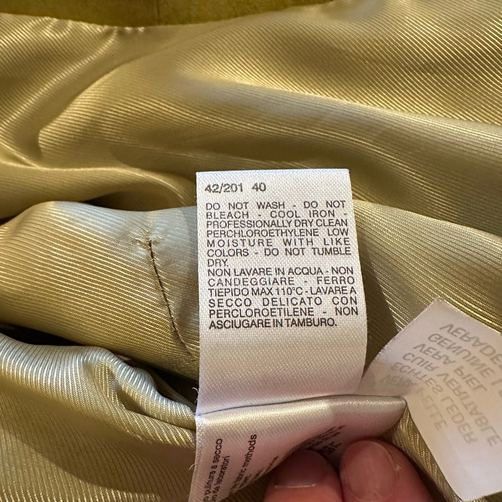 **Max Mara Weekend Suede Jacket - 6 - Picture 5 of 6